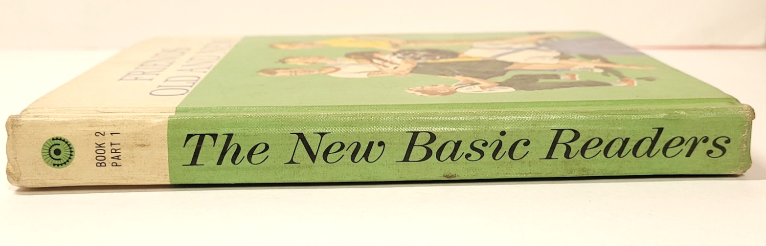 Friends Old and New Basic Reader 1963 Hardcover School Book