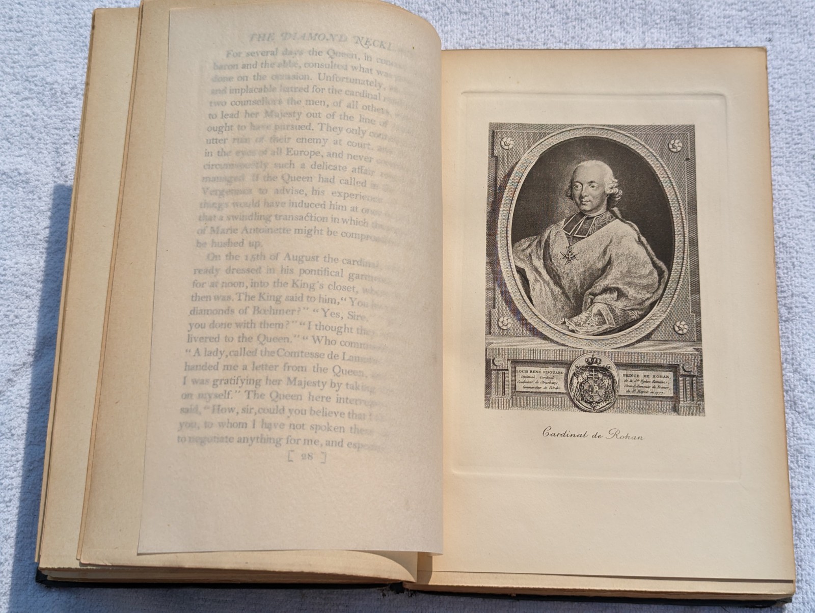 Memoirs Of The Private Life Of Marie Antoinette II (Campan – 1917) Printed USA