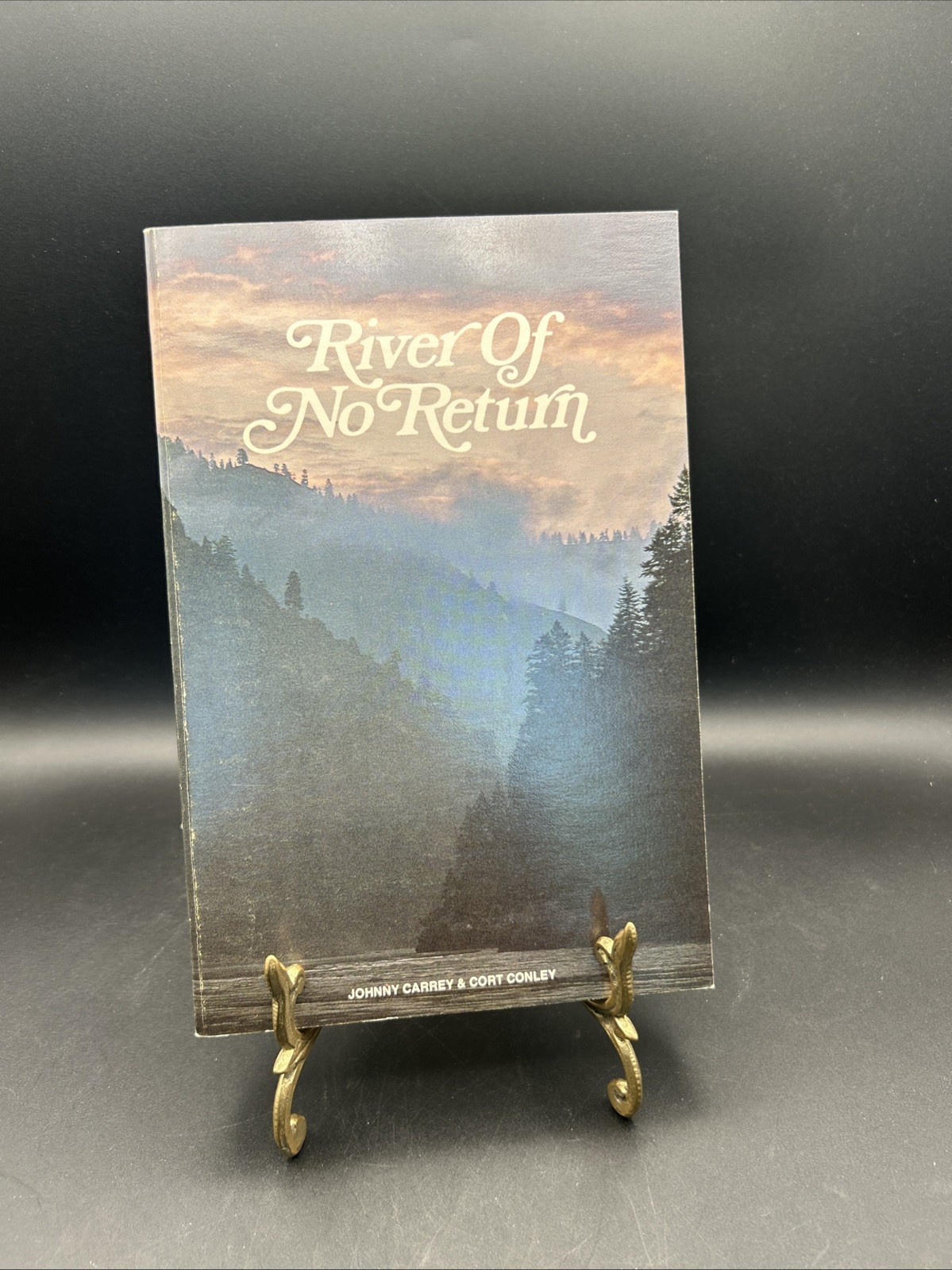 River of No Return Johnny Carrey Cort Conley 1978 First Edition Trade Paperback