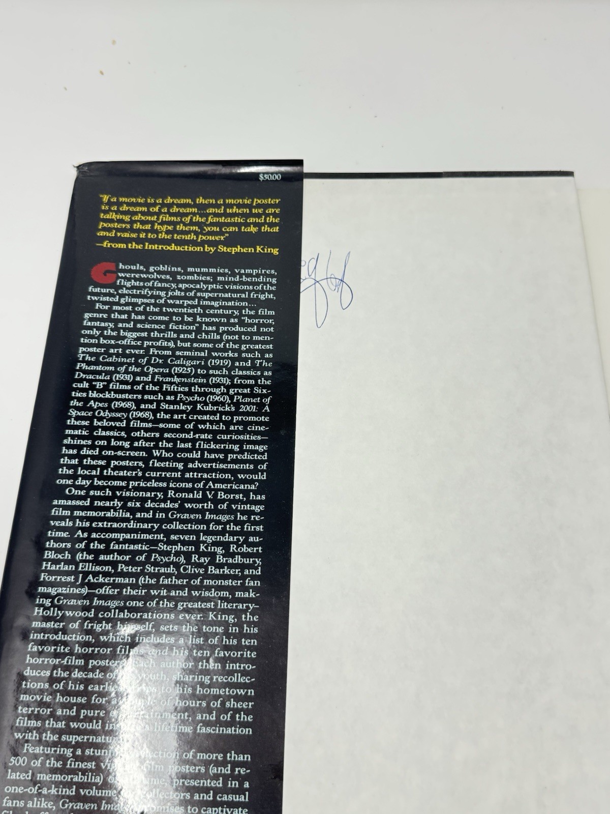 Graven Images Horror Fantasy Sci-Fi Film Art Stephen King 1992 1st Ed