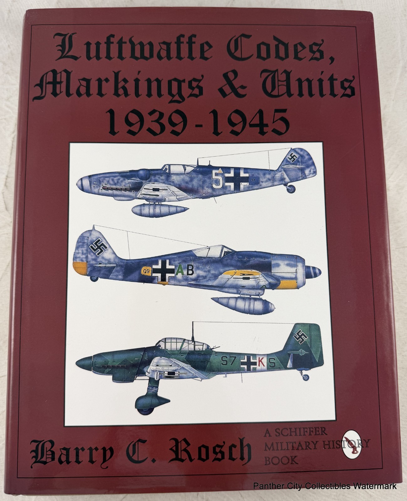 Luftwaffe Codes Markings Units 1939-1945 Barry Rosch Schiffer Military WWII HBDJ
