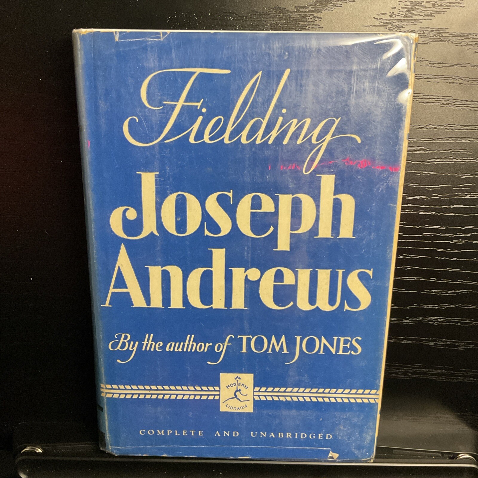 Henry Fielding JOSEPH ANDREWS Modern Library No 117 1939 1st Ed 1st Prt