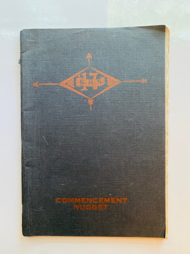 1917 Baker Oregon High School Yearbook Commencement Nugget Illustrated Photos