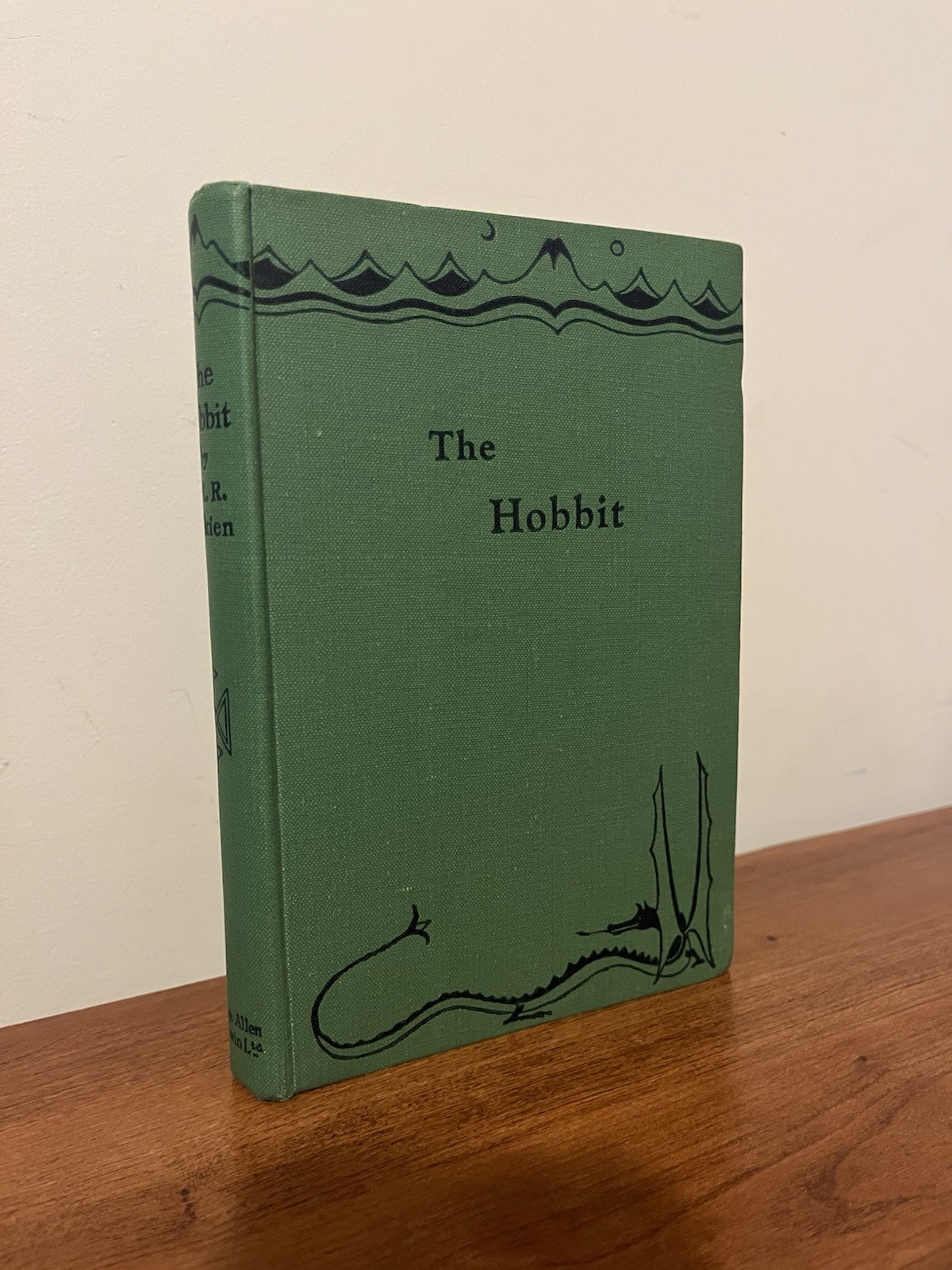 The Hobbit 1st Edition 4th Impression JRR Tolkien Facsimile DJ Excellent Copy!