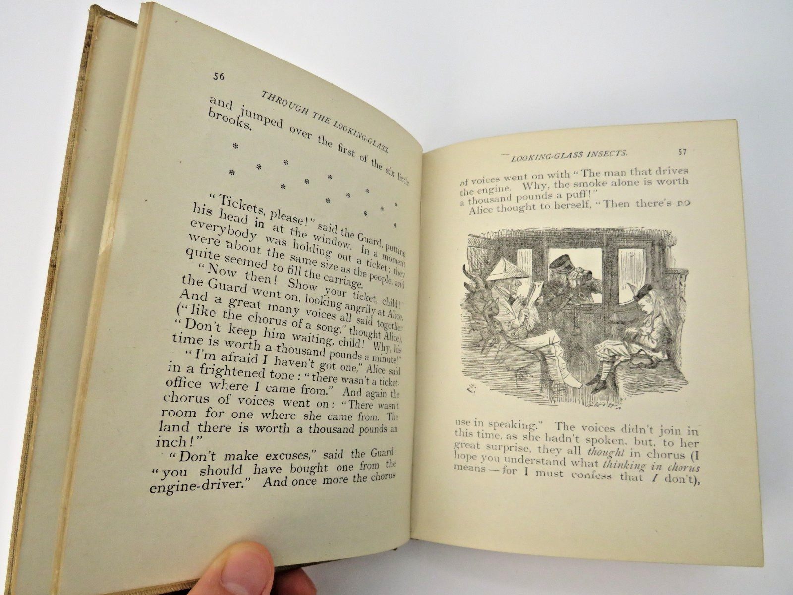 Through The Looking Glass Lewis Carroll 1897 Henry Altemus Alice In Wonderland