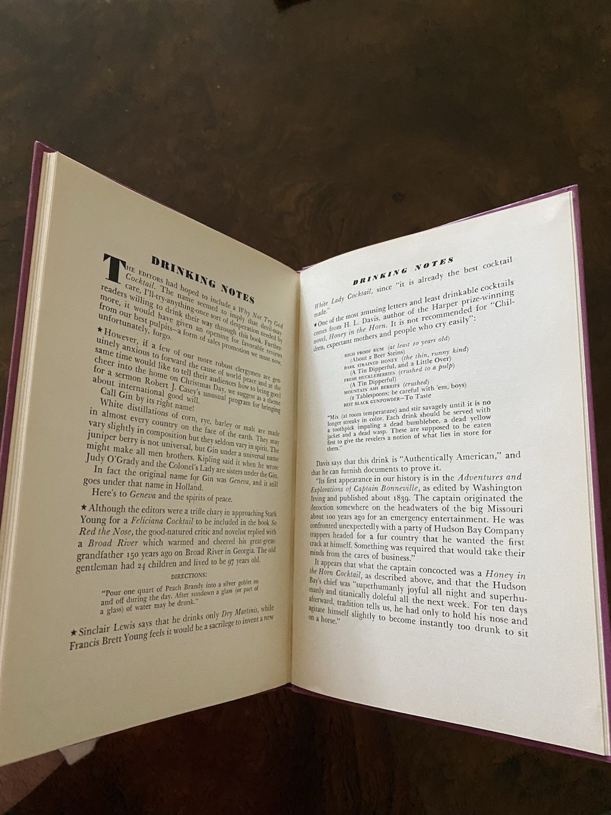 So Red The Nose 1935 Cocktail Recipes Ernest Hemingway Rockwell Kent Tarzan HB
