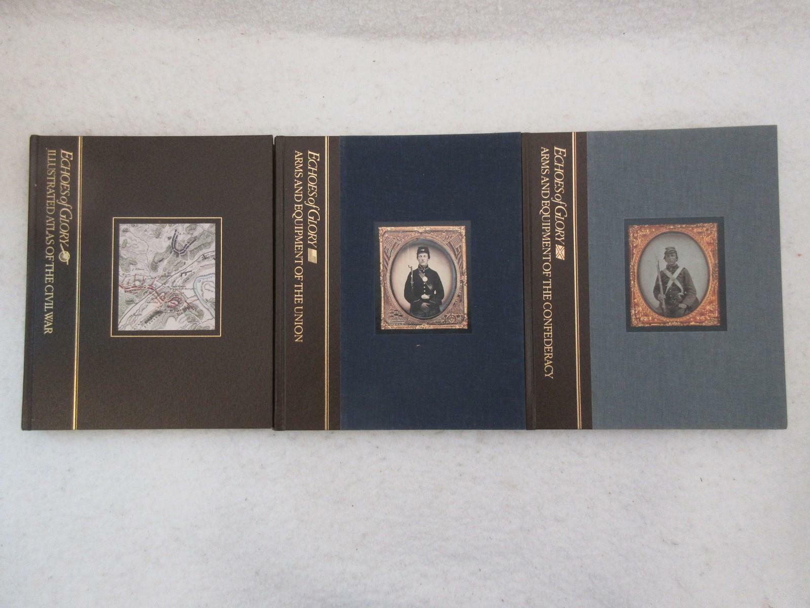 Lot of 3 Editors of Time Life Books ECHOES OF GLORY 3 Volume Set Time Life Books