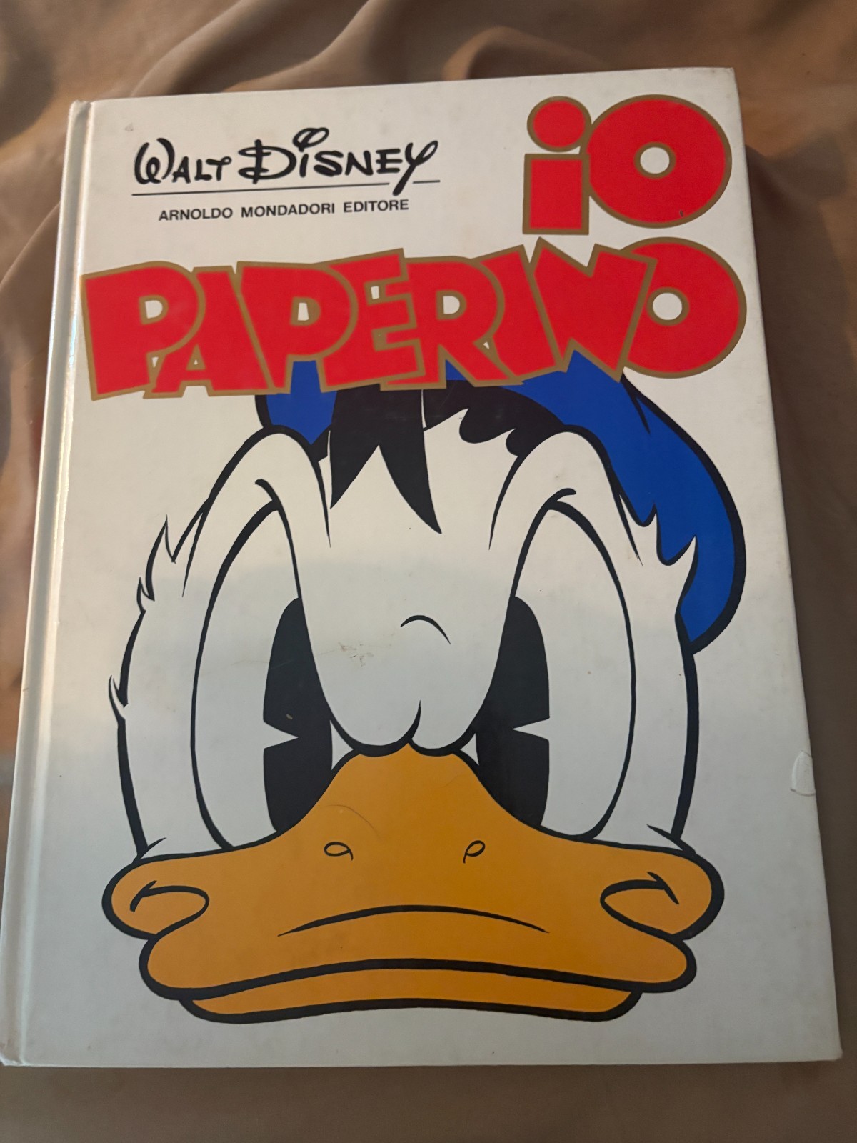 SIGNED Carl Barks, Walt Disney IO PAPERINO 1971 1st Ed. Hardcover DONALD DUCK