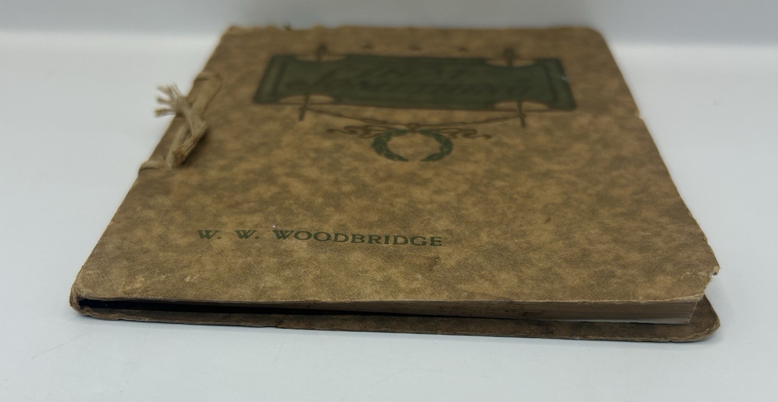 That Something 1925, W.W. Woodbridge, original ribbon, self-improvement, 24th Ed