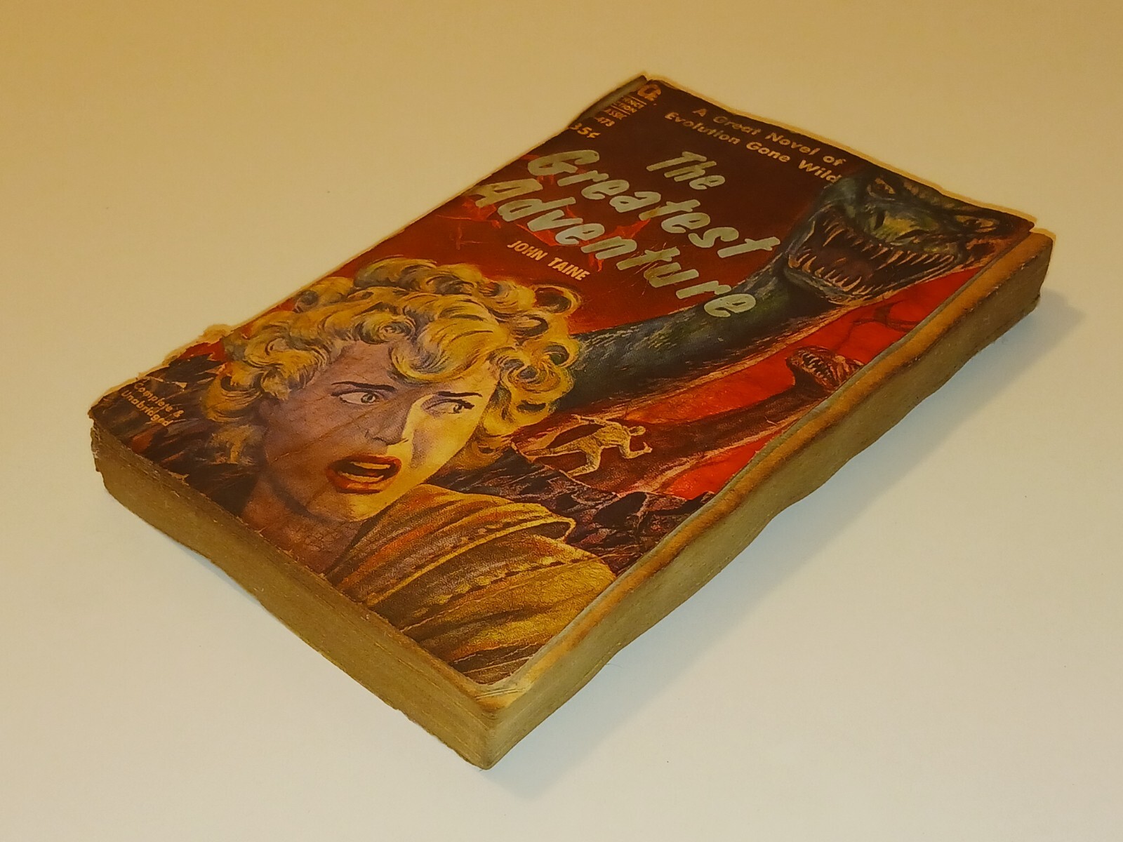 The Greatest Adventure by John Taine Ace D-473 Paperback 1960 Vintage Rare