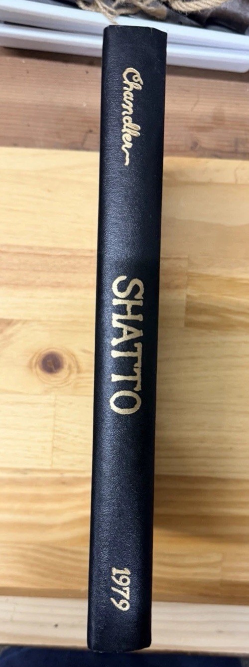 Roy Chandler Book Shatto 1st Edition 1979 Perry County Black Book Series