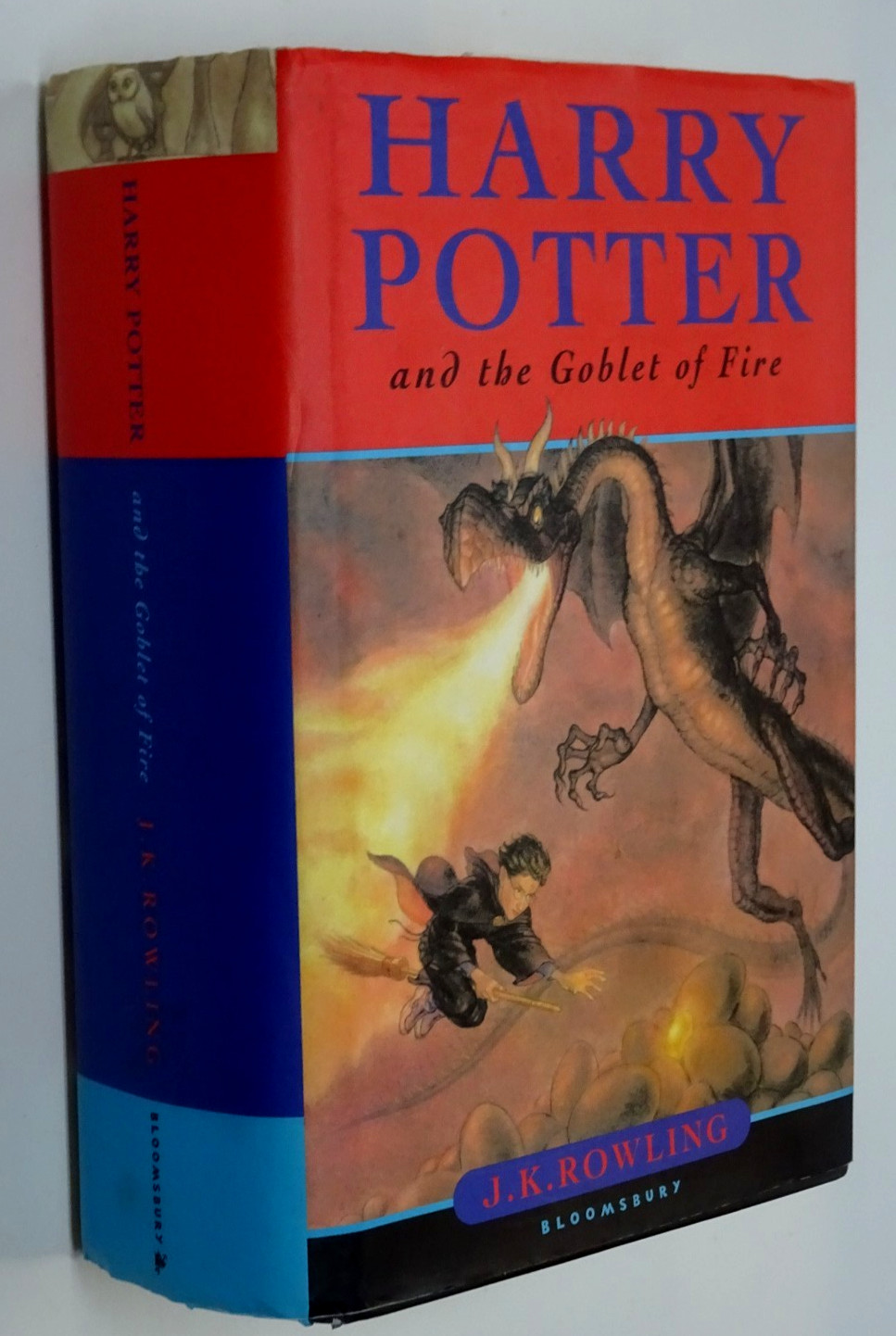 RARE Harry Potter And The Goblet Of Fire w/pg 503 Error First ED Bloomsbury UK