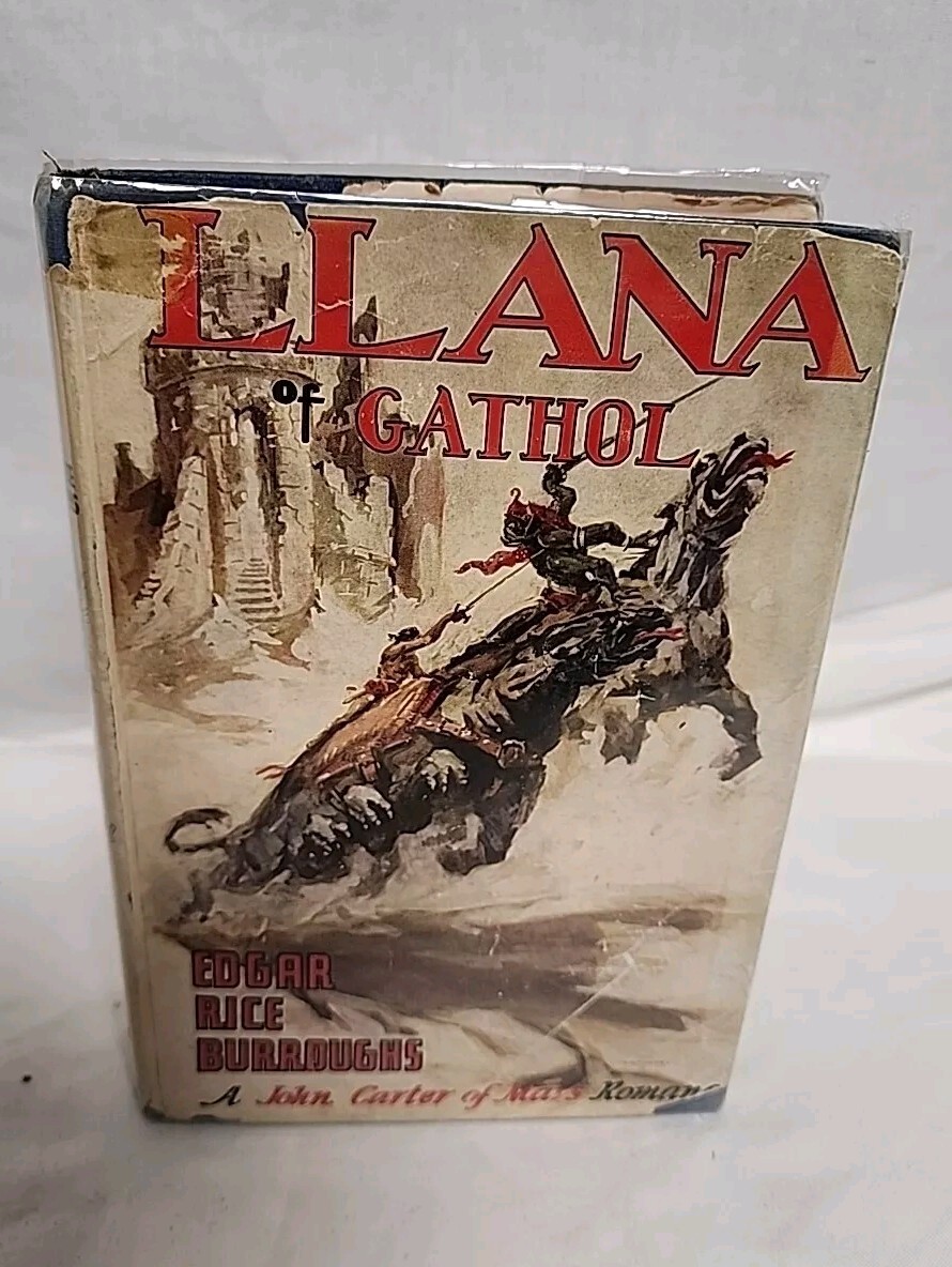 Llana of Gathol Edgar Rice Burroughs first edition