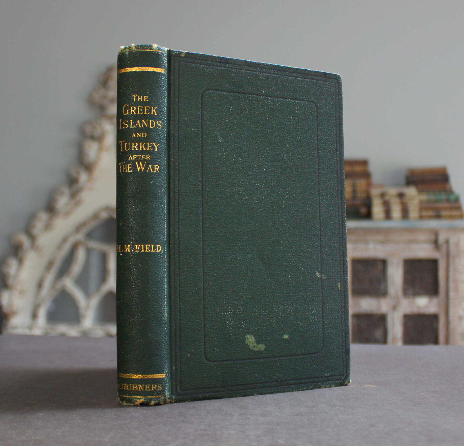 Rare Antique Old Book Greece & Turkey After War 1885 Illustrated + Maps Scarce