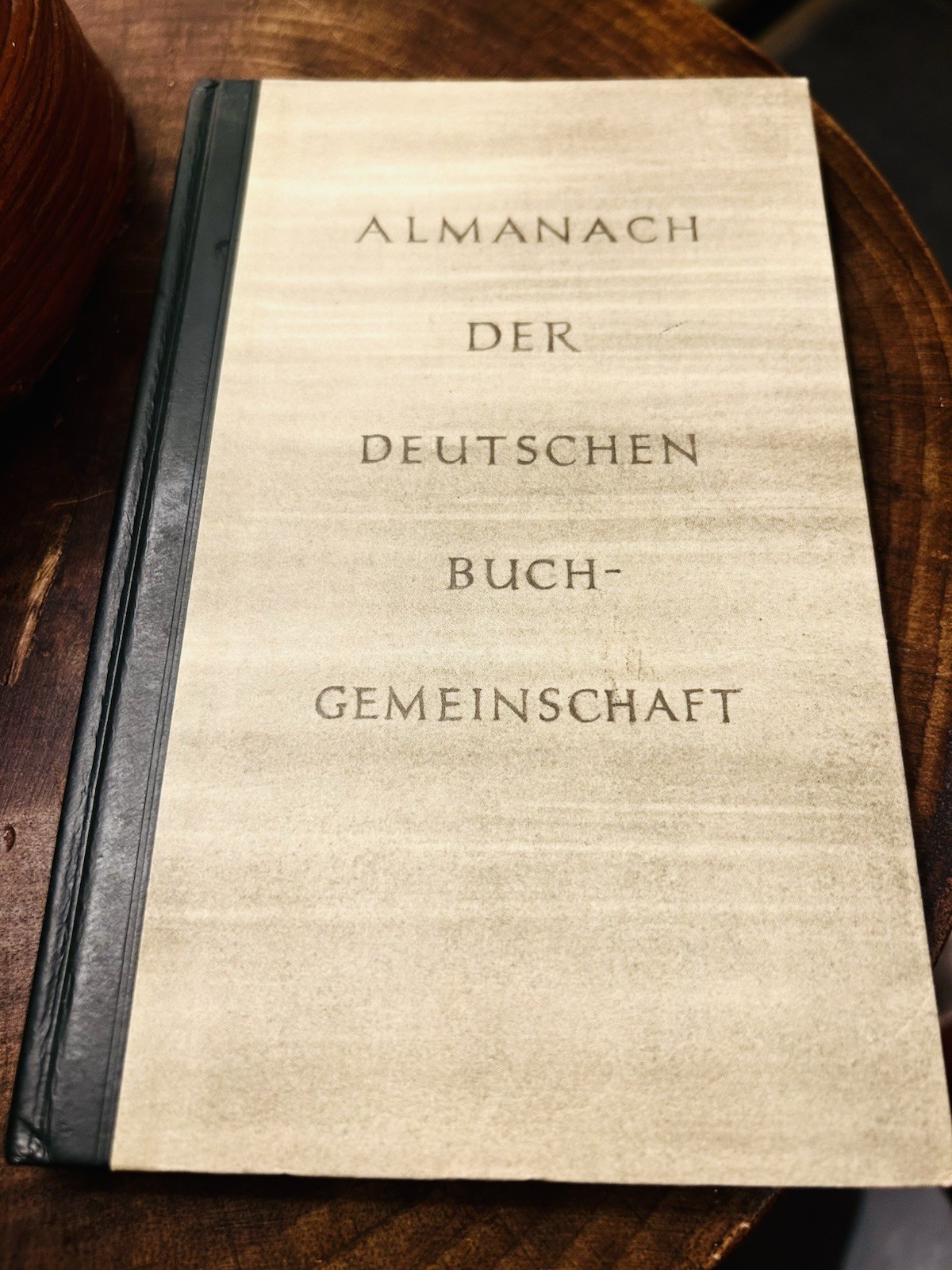Vintage 1956 German Book Almanac DBG Lese-Exemplar Goethe Thomas Mann Rare