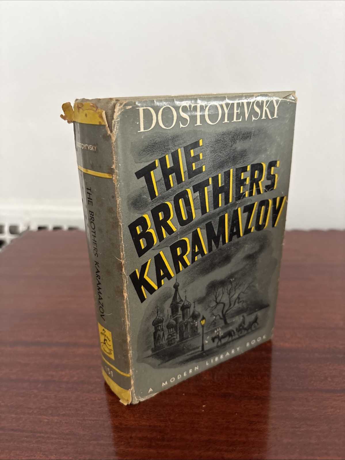 The Brothers Karamazov Fyodor Dostoyevsky Modern Library HCDJ