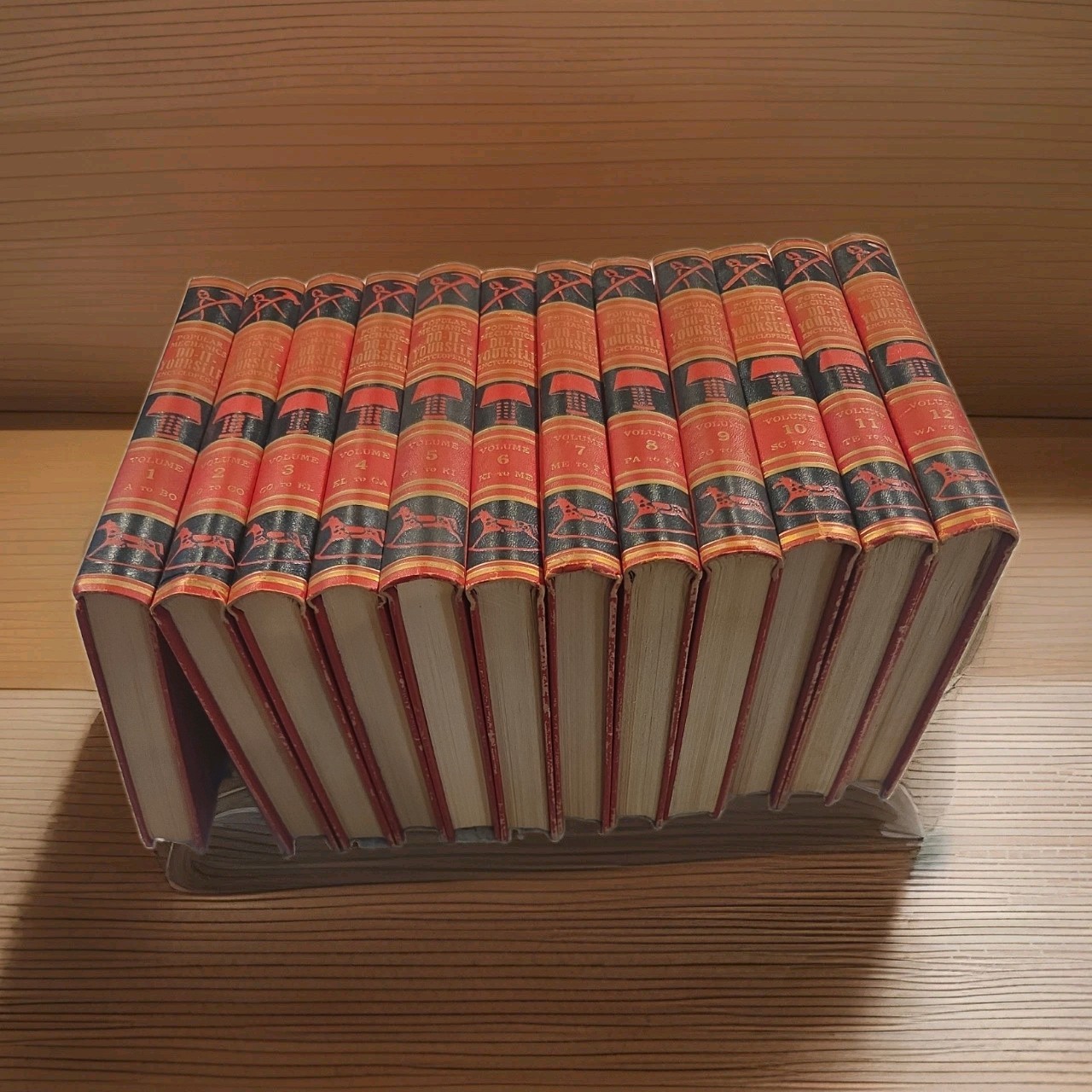 Popular Mechanics Do-It-Yourself Encyclopedia 1955 Complete set.
