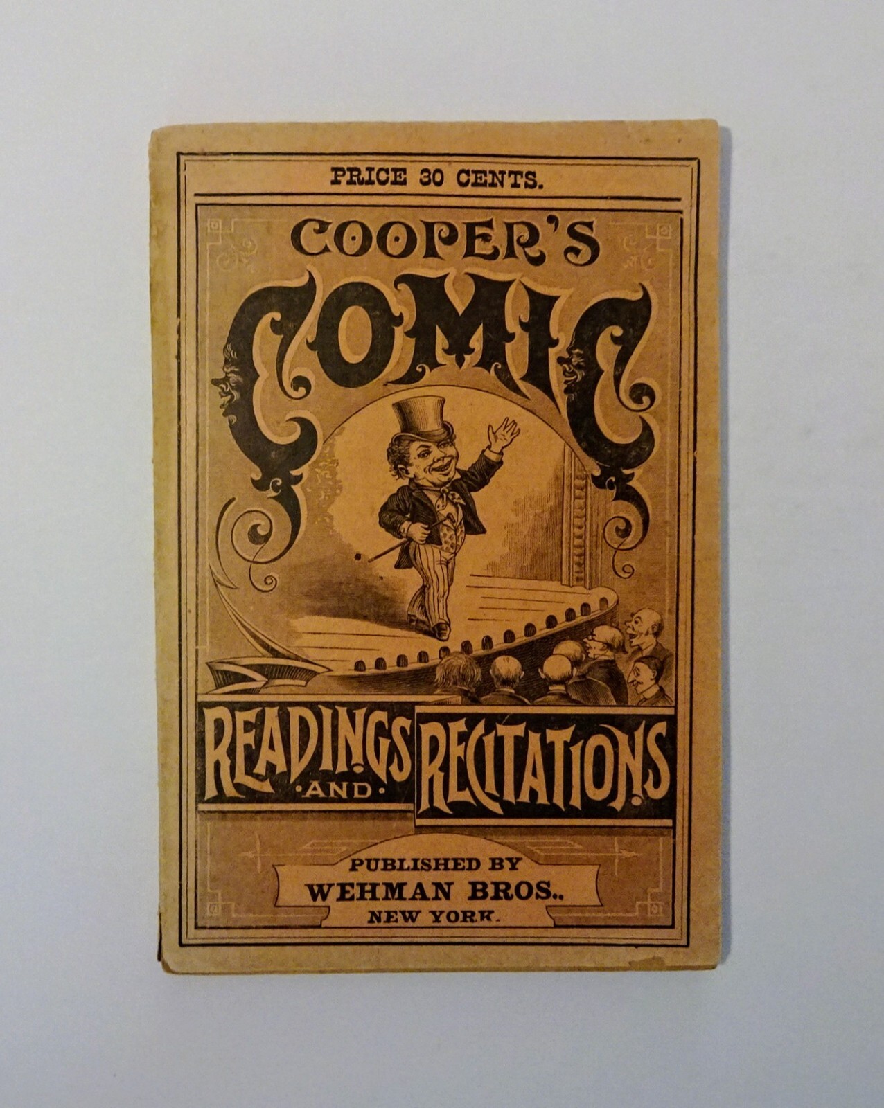 1890’s Cooper’s Comic Readings and Recitations, Humorous Poems & Stories