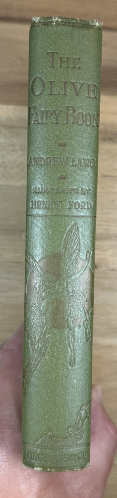 The Olive Fairy Book 1920 ANDREW LANG Longmans Green Color Plates H.J. FORD