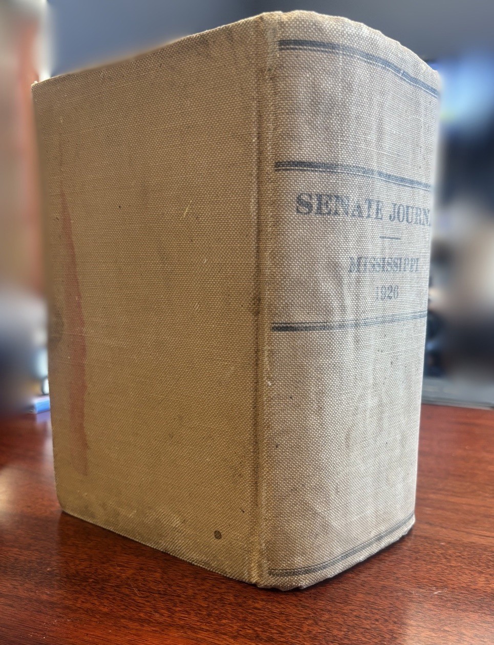 Mississippi Senate Journal 1926 Original Cloth Bound Hardcover, English