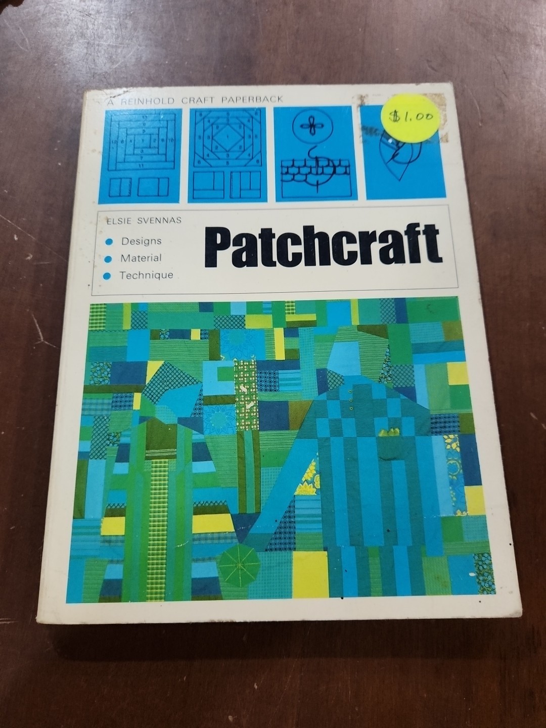 Patchcraft Elsie Svennas 1st 1972 Paperback Van Nostrand Reinhold