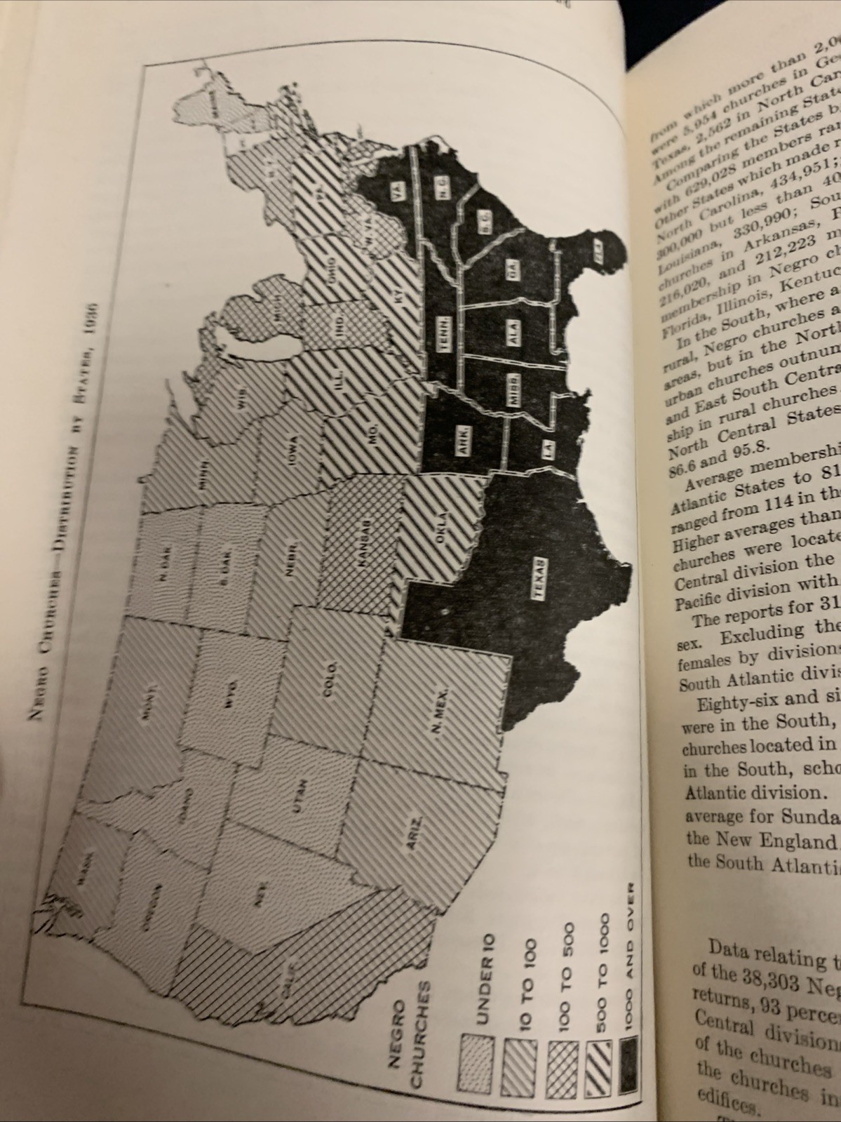 Religious Bodies 1936 3 Volumes – US Dept Of Commerce Census 1941 Negro Church