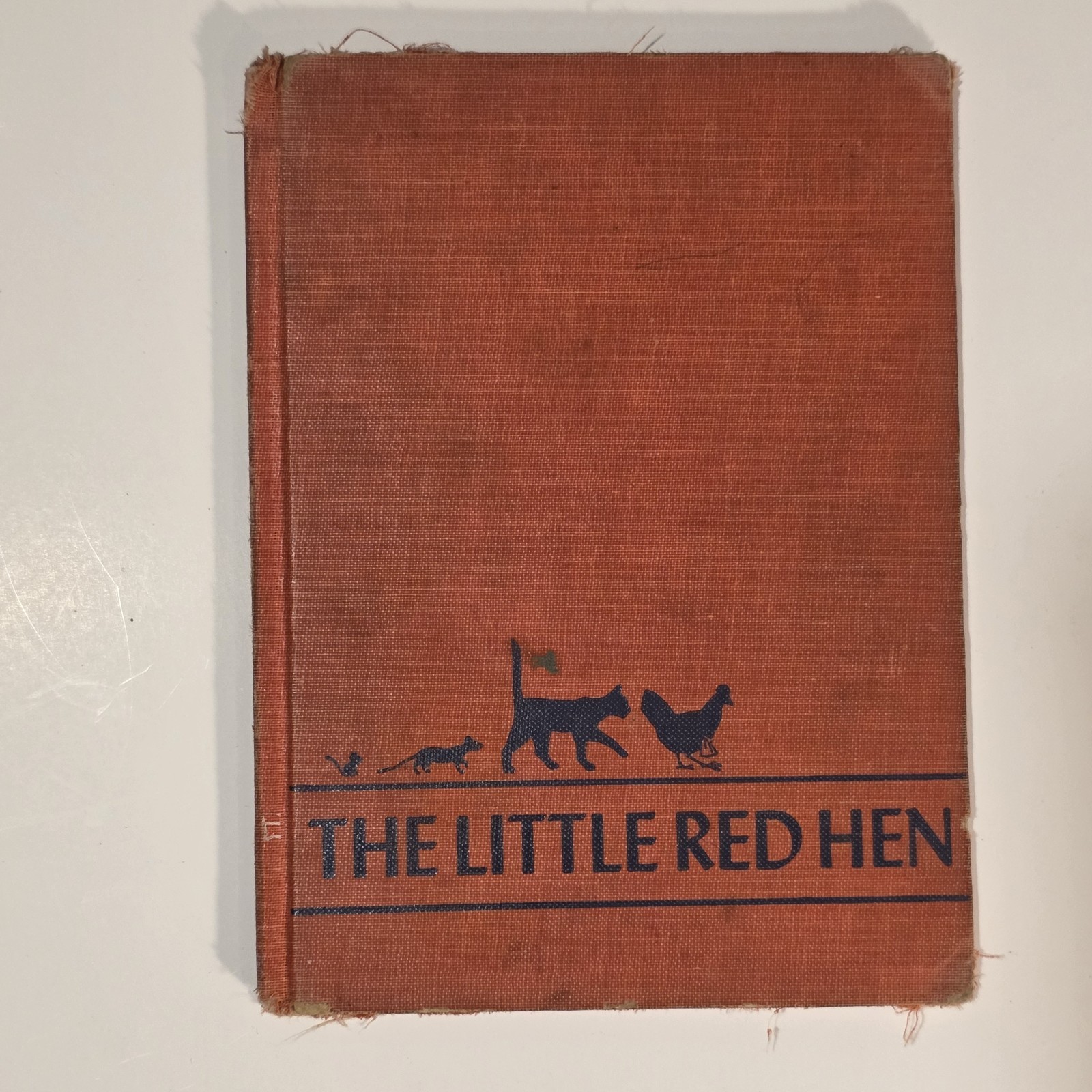 The Little Red Hen Vintage Rare Hardcover Book by Helen Dean Fish VGC 1945