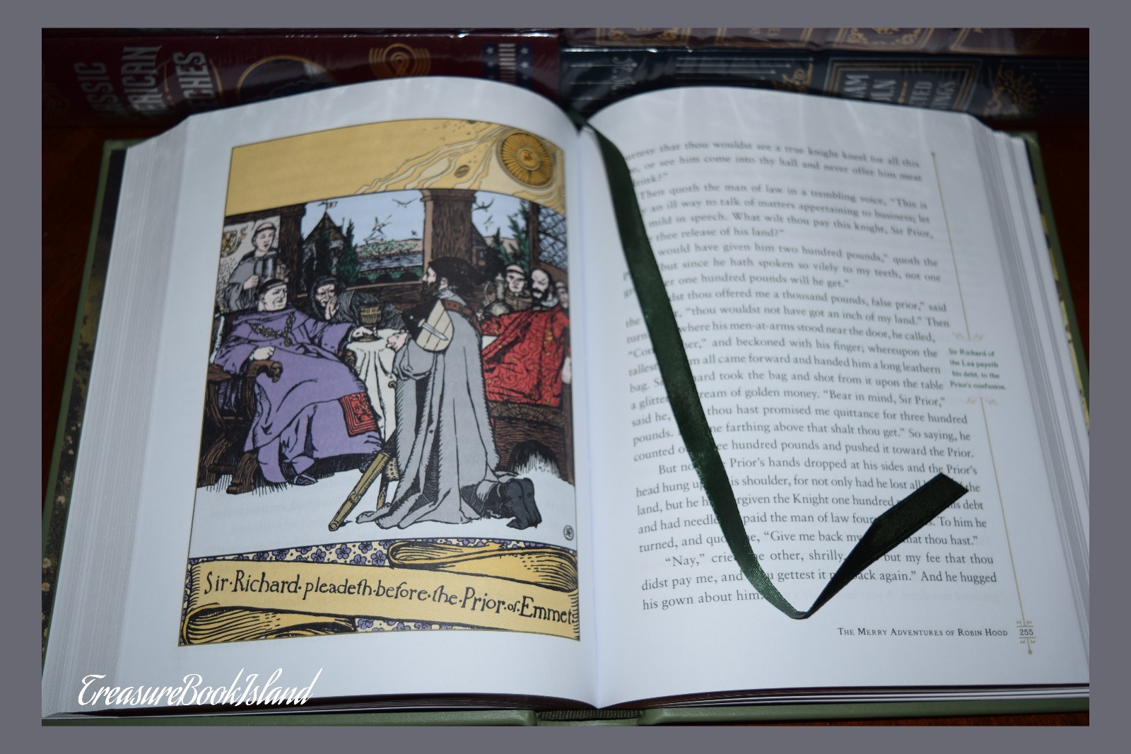 Merry Adventures of Robin Hood by H. Pyle Illustrated New Sealed Leather Bound