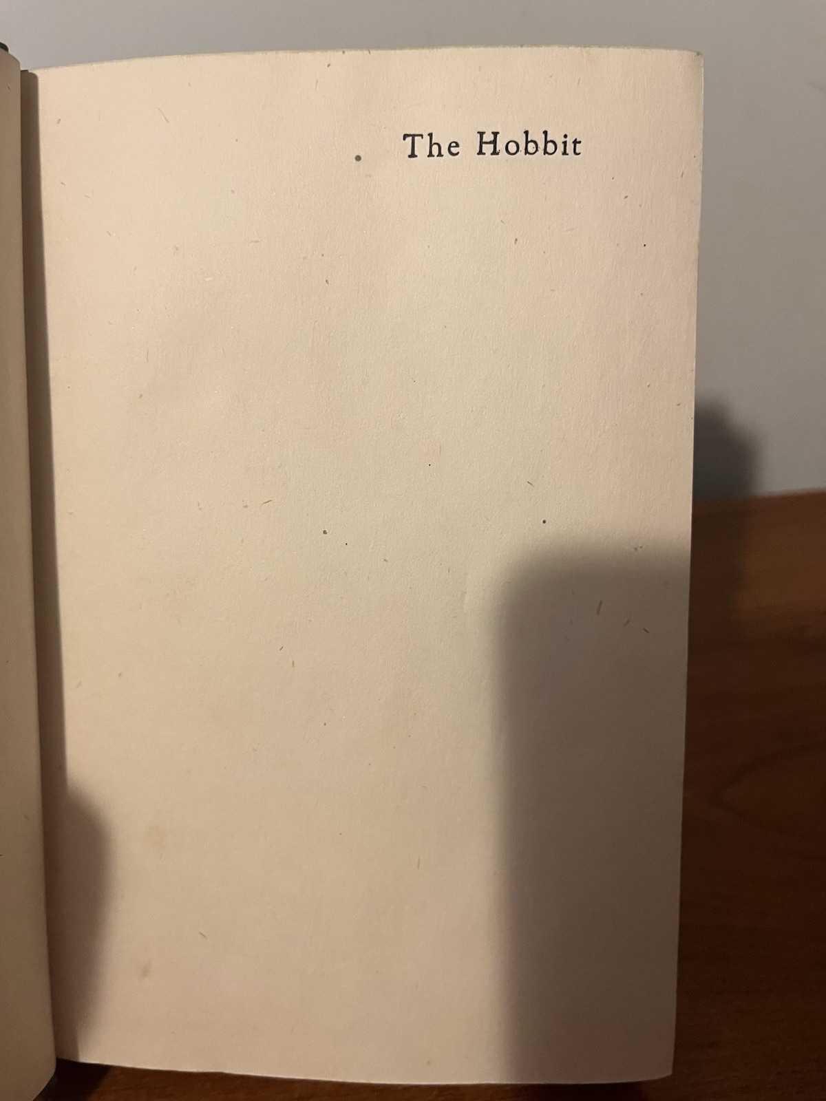 The Hobbit 1st Edition 4th Impression JRR Tolkien Facsimile DJ Excellent Copy!