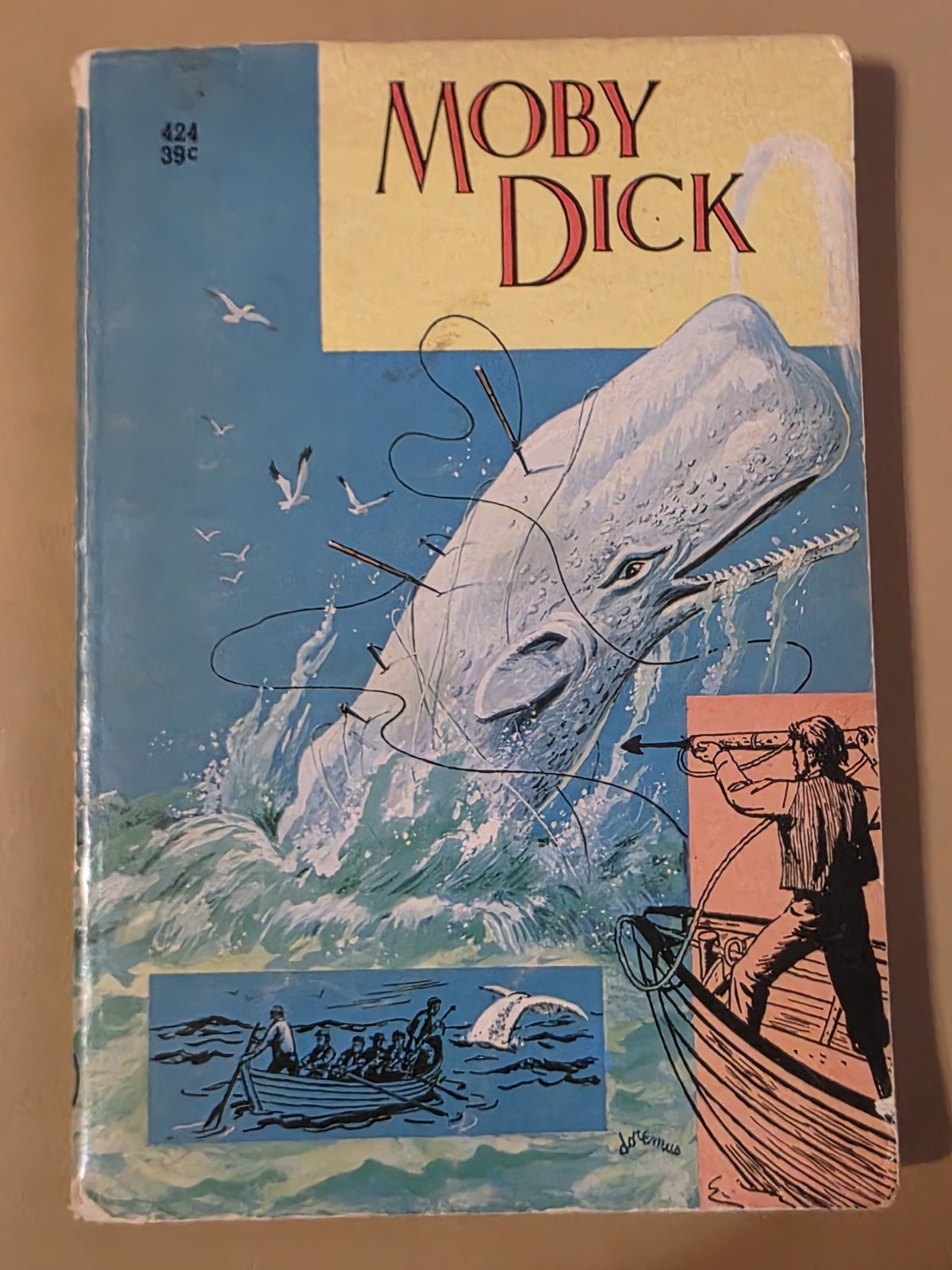 Vintage Moby Dick by Herman Melville 1931