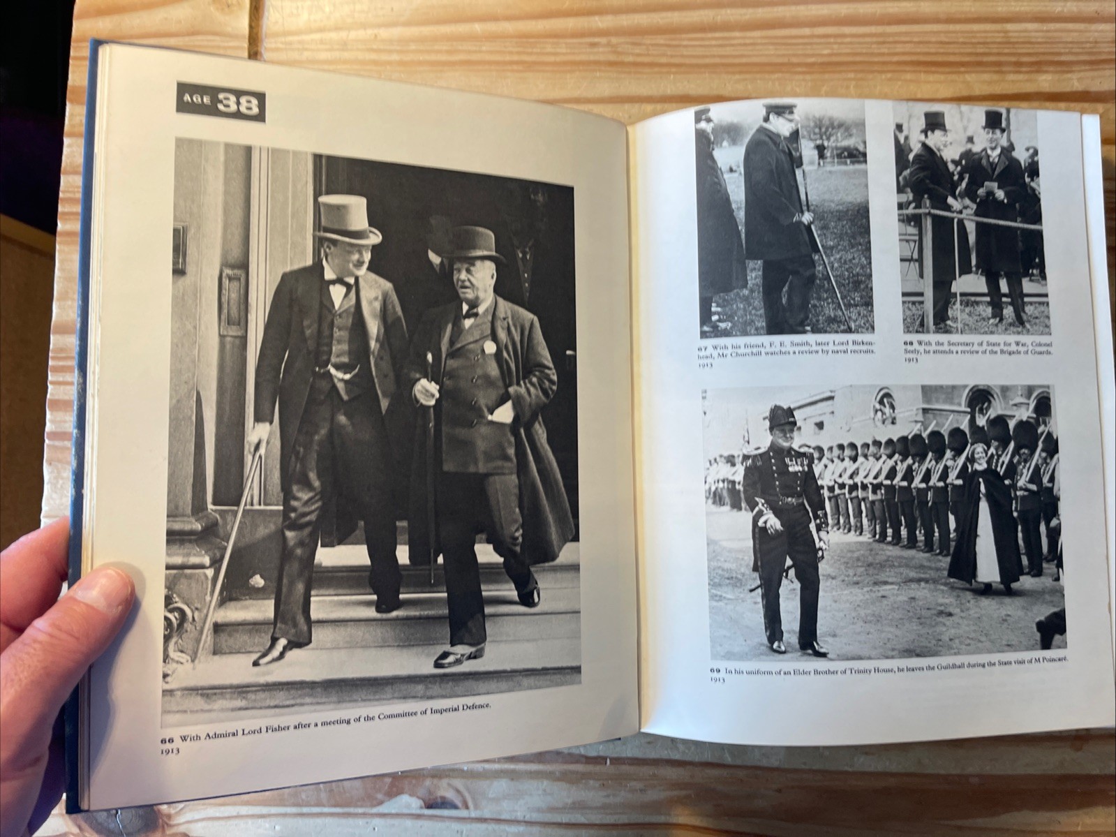 Churchill : His Life In Photographs, Good, 1956 Oversized HB