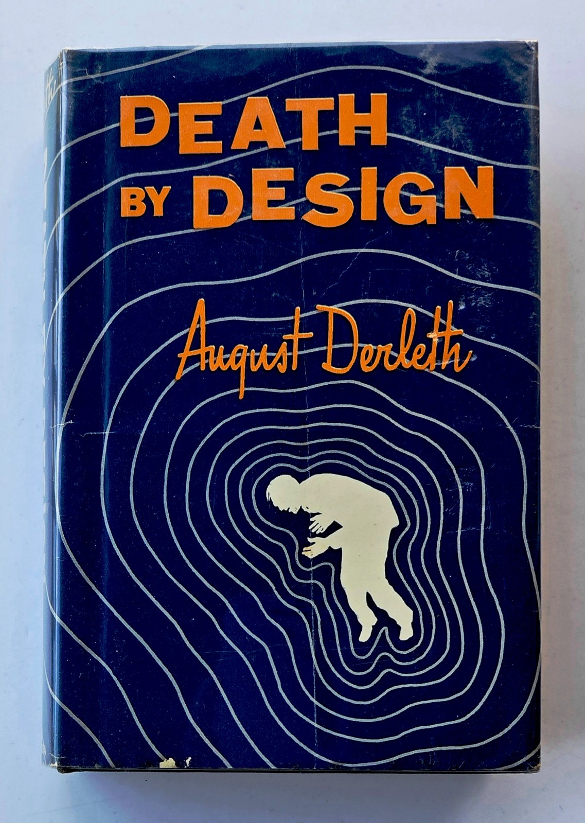 1953 August Derleth Novel Death by Design – Cyrus Flater Mystery – Hardcover DJ