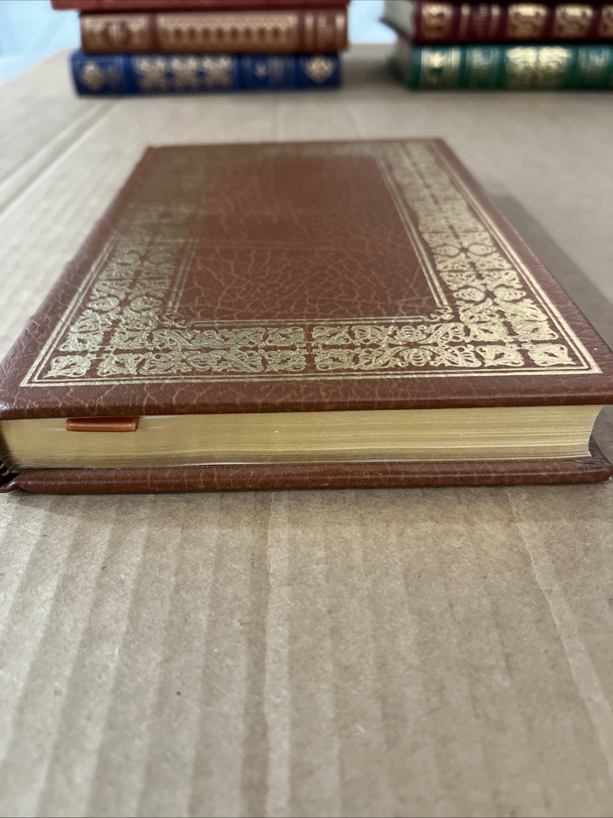 Franklin Library Isaac Bashevis Singer Gimpel the Fool 1983 Full Leather HC