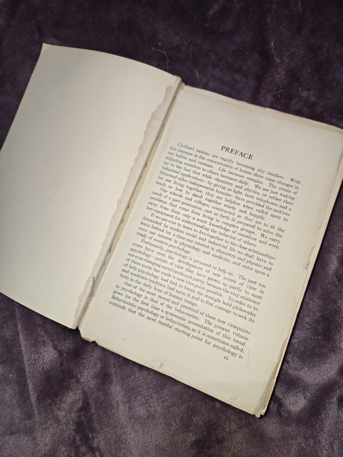 Psychology From Standpoint Of A Behaviorist John B Watson 1919 Original Print