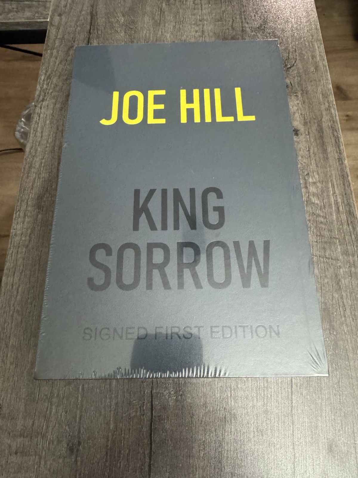 Sealed Signed And Slipcased. First Edition King Sorrow By Joe Hill #84 of 100