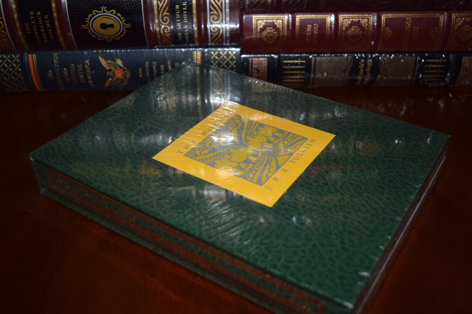 New Hobbit by J.R. Tolkien Leather Bound Deluxe Collector’s Slipcase Hardcover