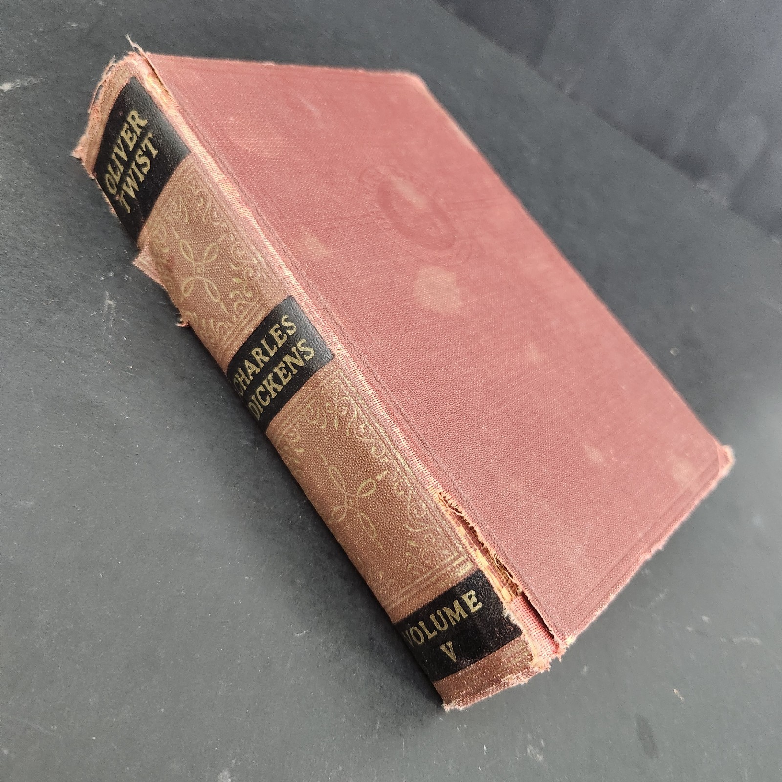 The Adventures of Oliver Twist by Charles Dickens Hardback 1868 victorian book