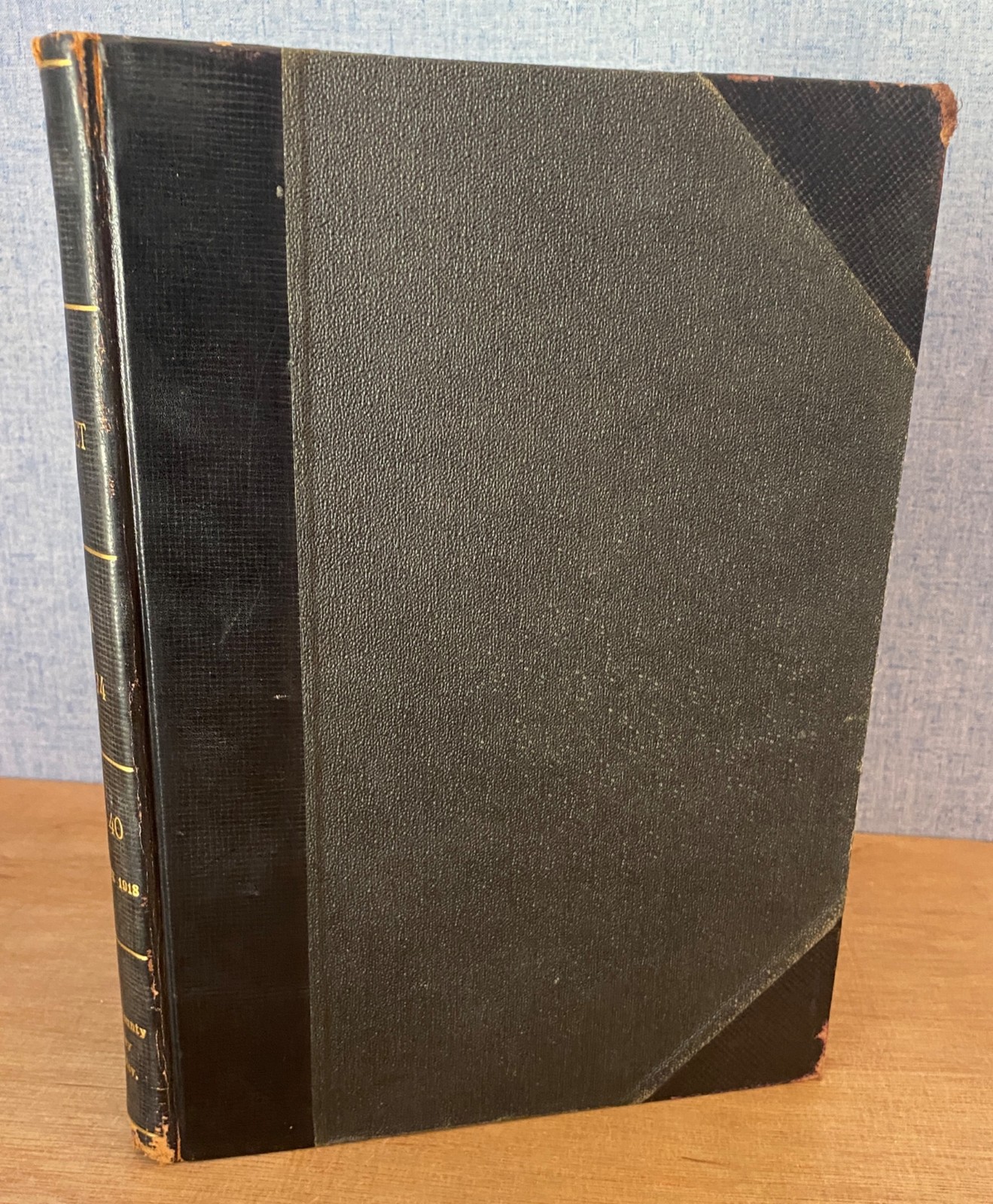 SUNSET: THE PACIFIC MONTHLY Vol. 40 #1-6 1918 Leather Binding WWI, Jack London