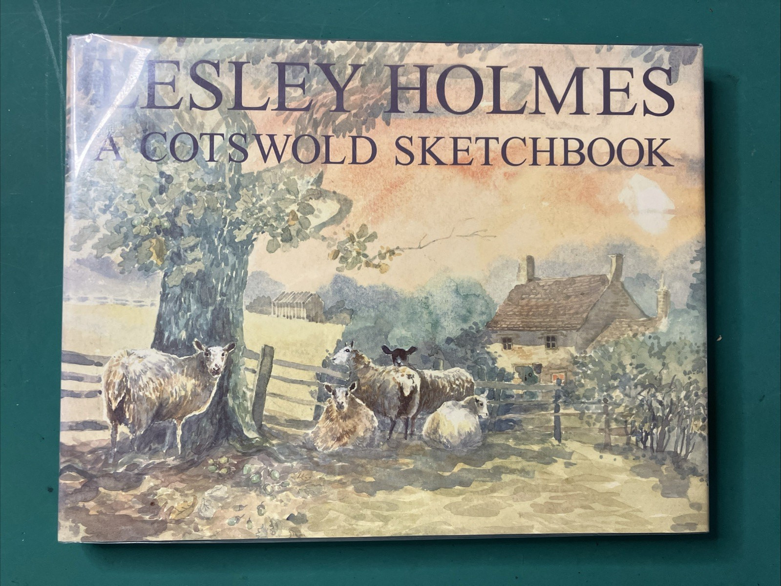 Lesley Holmes – A Cotswold Sketchbook Hardcover Book. 2001. VERY GOOD.