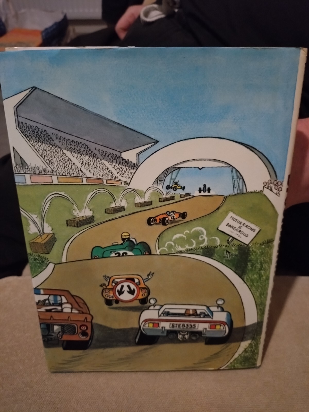 BROCKBANKS GRAND PRIX. 1973 1st EDITION HARDBACK in DUST JACKET. ILLUSTRATED