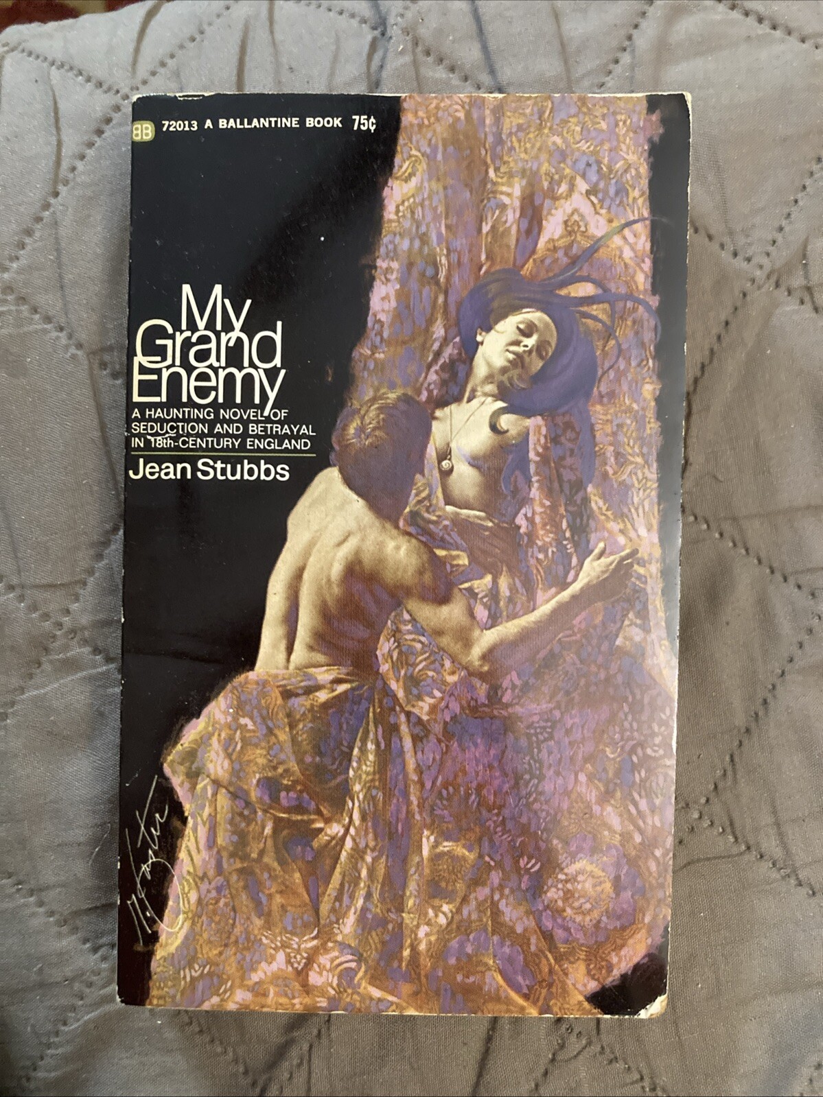 Crime Vintage Pb, My Grand Enemy by Stubbs, Ballantine Book 72013, 1968, NVG+
