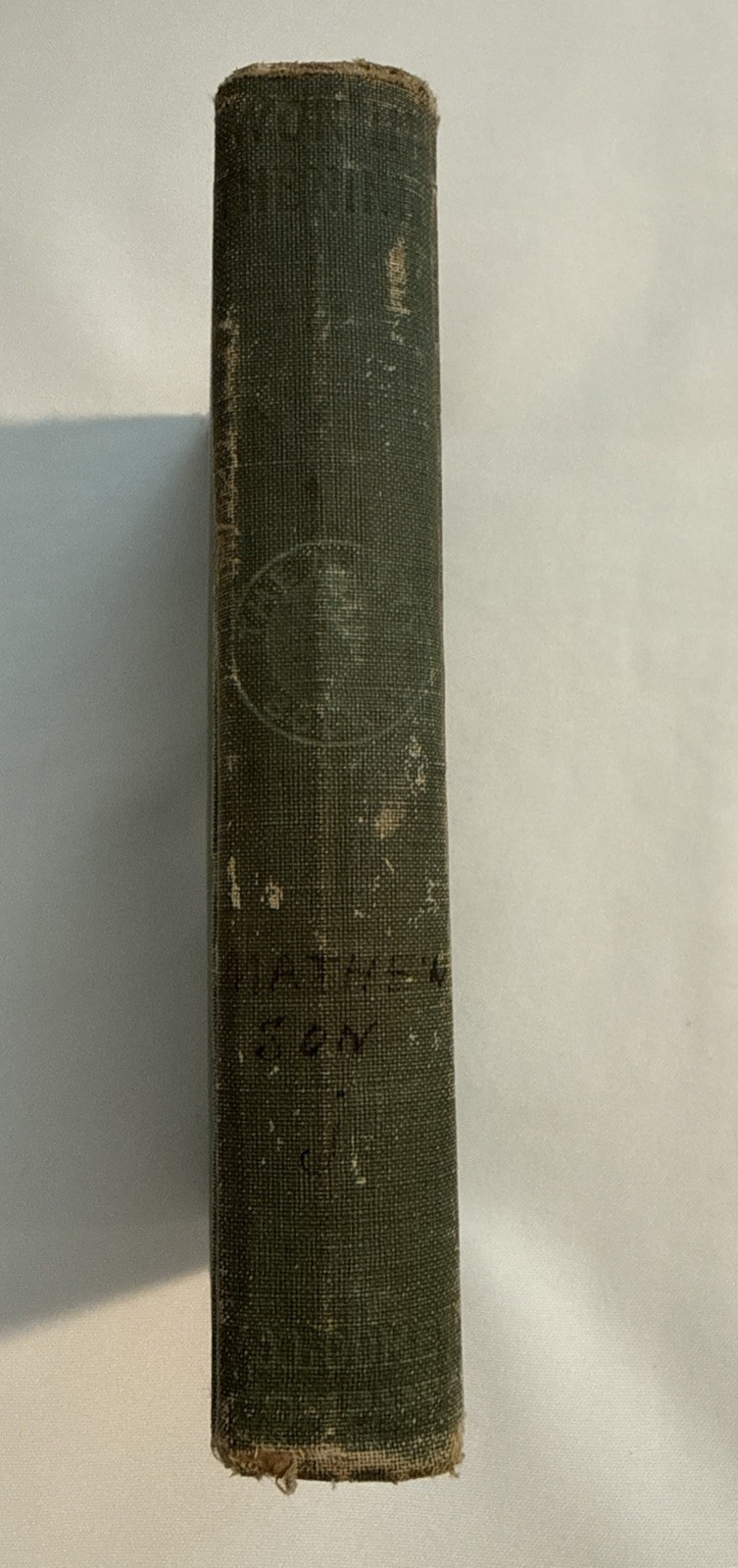 Vtg-WON IN THE NINTH by Christy Mathewson 1910 1st Edition-HC Book-PAGES MISSING