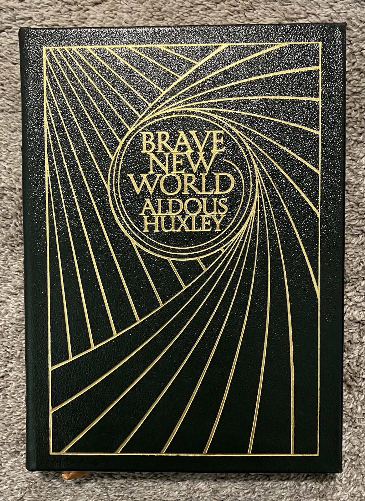 1978 Easton Press Brave New World Aldous Huxley Leather Gilt 100 Greatest