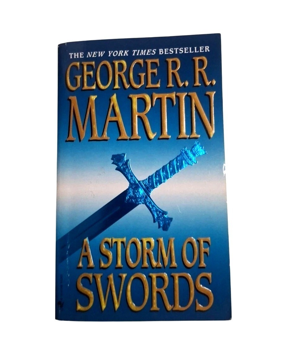 George R R Martin A STORM OF SWORDS Bantam Spectra mass market Paperback Book