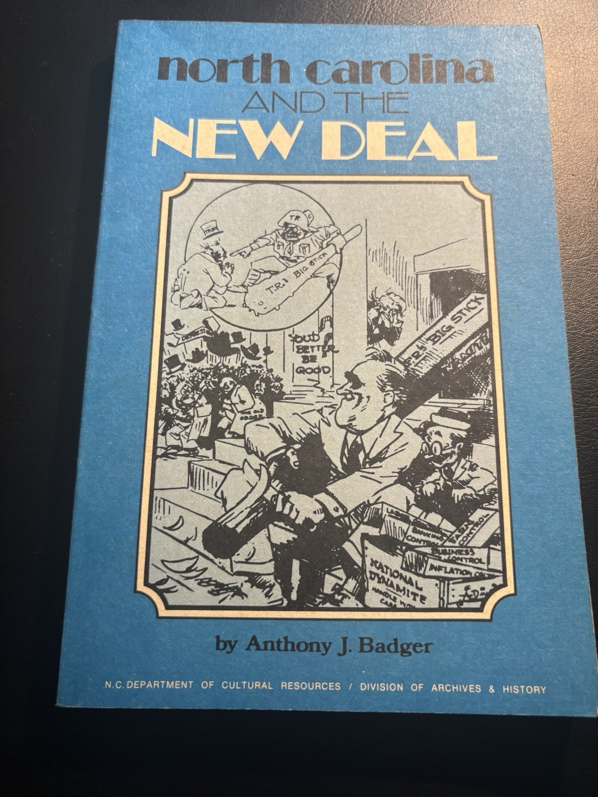 North Carolina and the New Deal Anthony J Badger NC Depression History