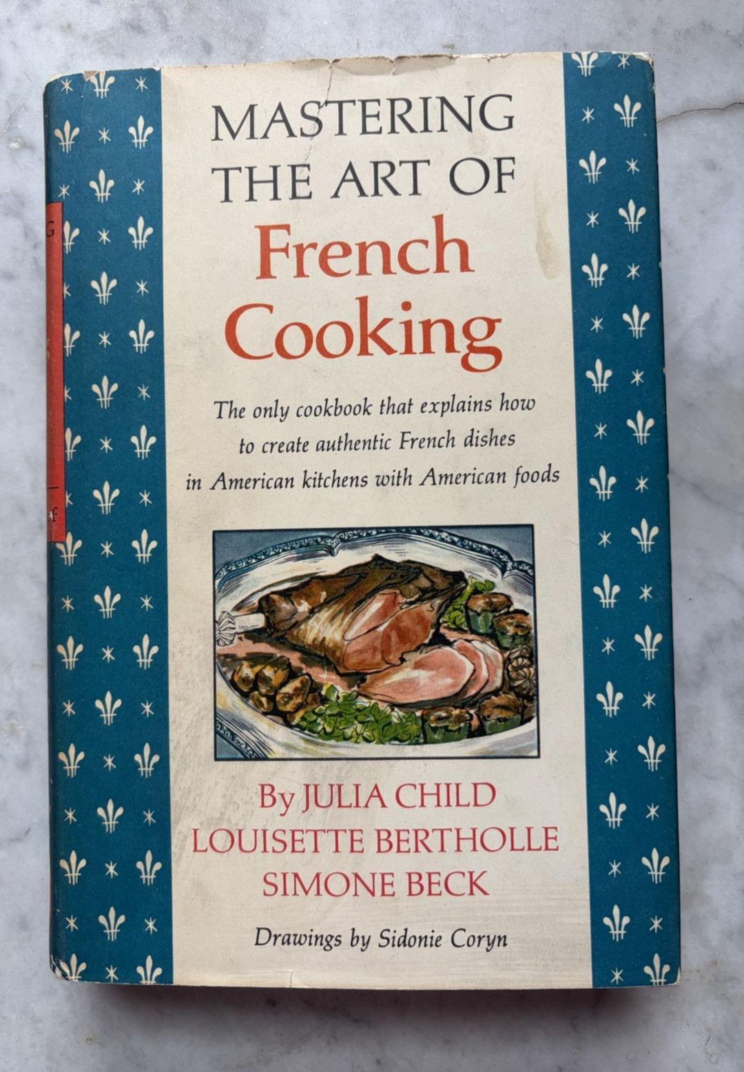 Mastering the Art of French Cooking Julia Child 1961 First Edition Knopf HC DJ