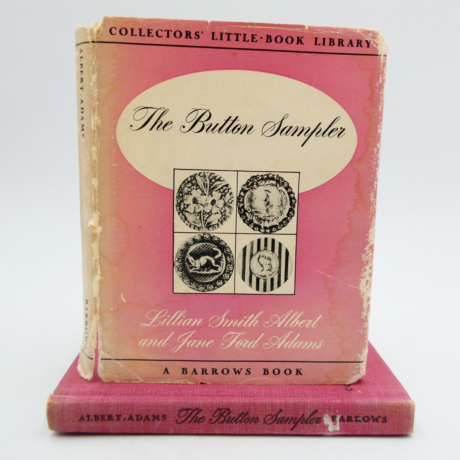 The Button Sampler Book by Smith Albert & Ford Adams HCDJ 1st Edition Collecting