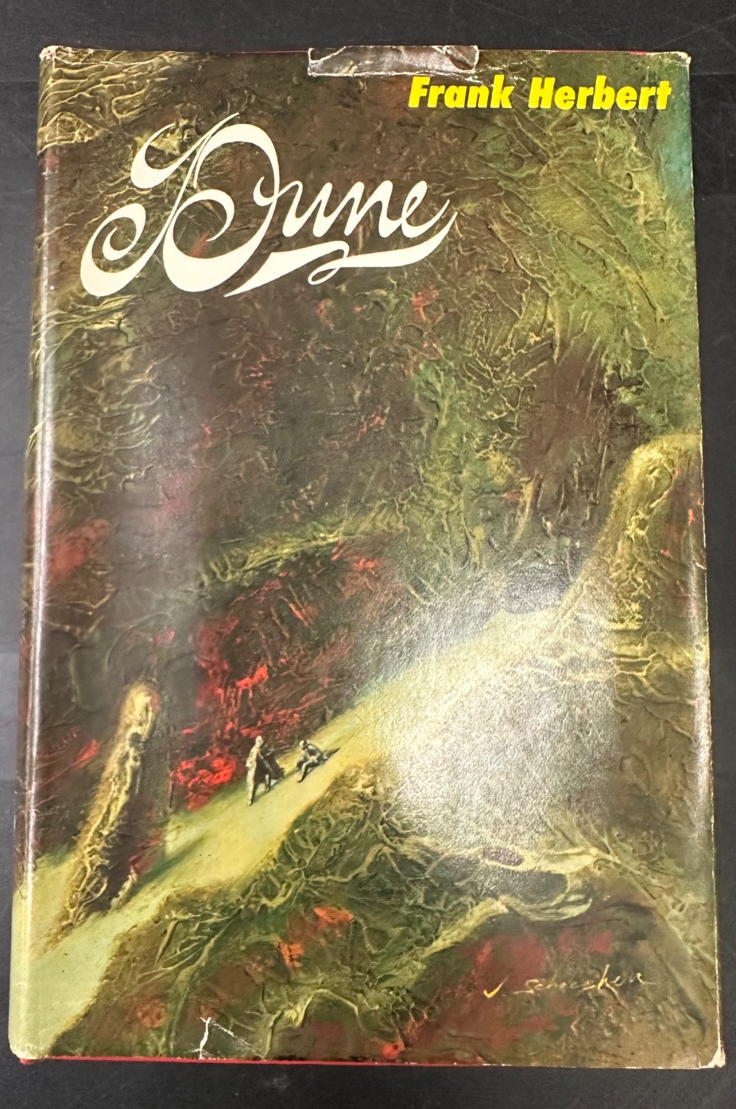 Dune – Frank Herbert 1965 Chilton BCE Book Club Edition Gutter Code 39P HC DJ