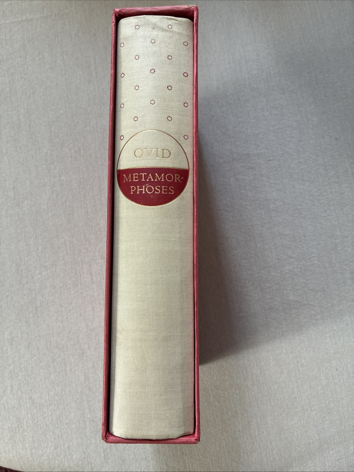 Ovid Metamorphoses Heritage Press 1961 Hans Erni Sandglass, Slipcase