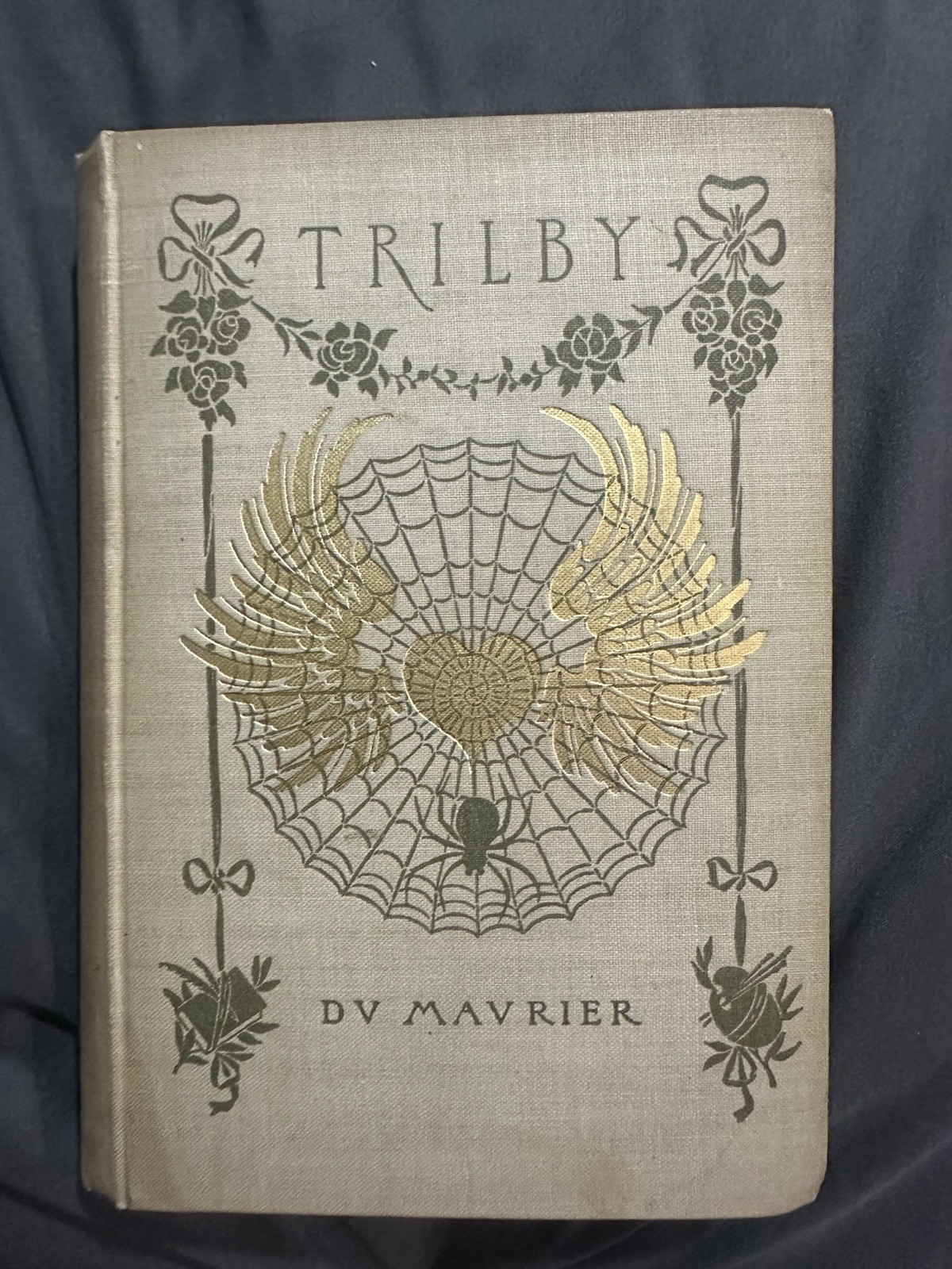 George du Maurier Trilby Signed Illustrated Hardcover Harper & Brothers NY 1894